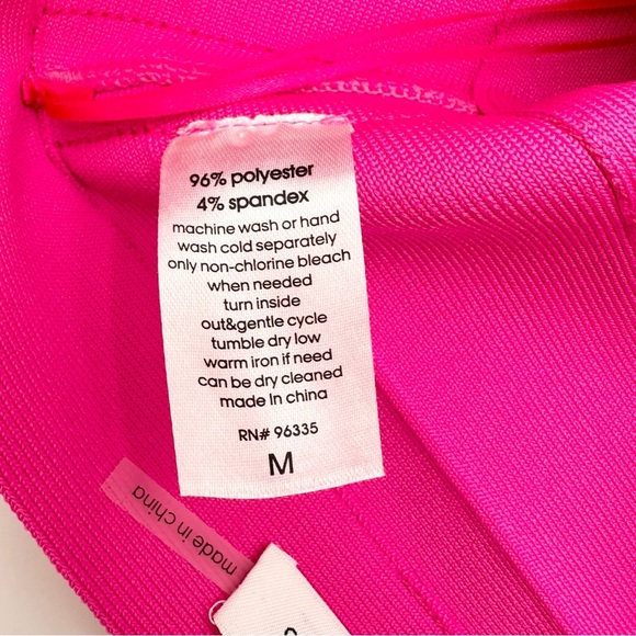 Susana Monaco Bandage Tube Top in Pink Glo - Picture 10 of 11